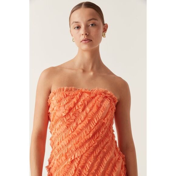 Aje Orange Maxi Dress - Picture 11 of 12